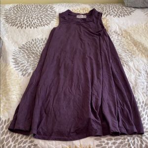 Purple sundress